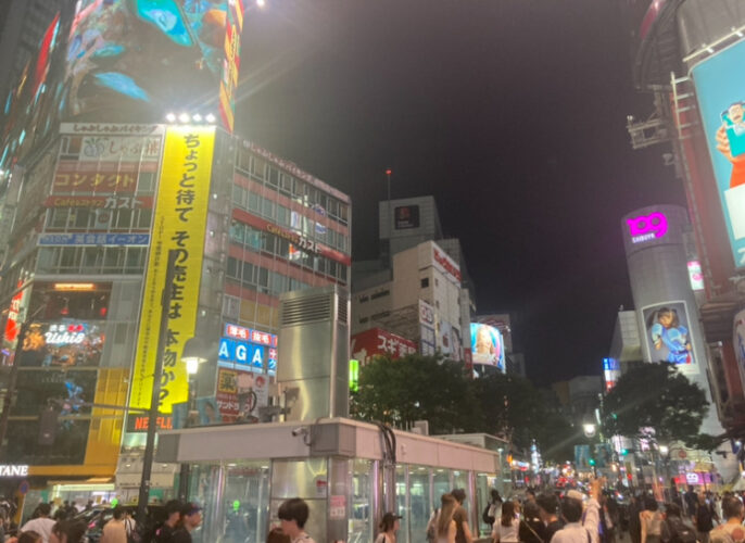 渋谷の街中