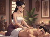 カンボジア人女性のエロいマッサージ